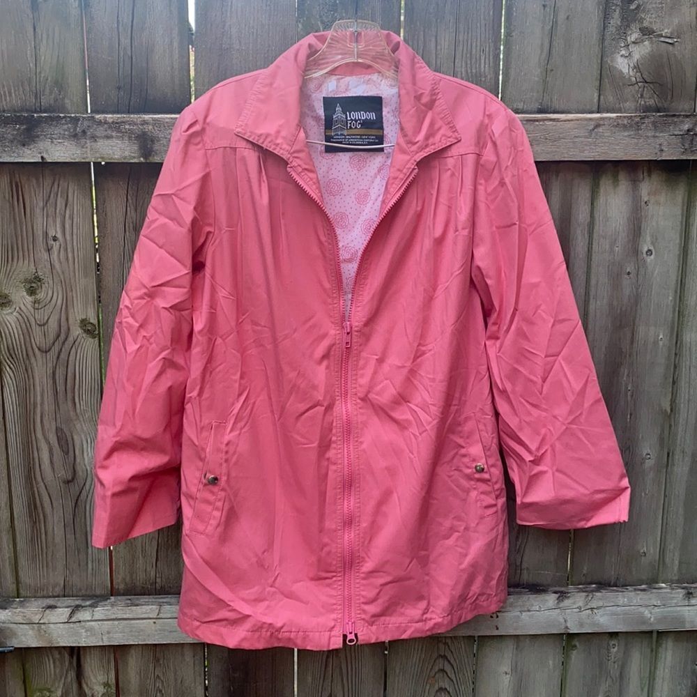 London Fog light pink jacket sz. 10
